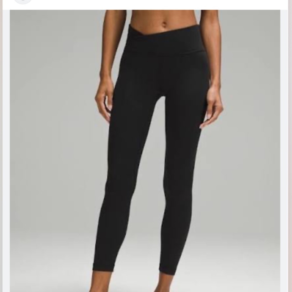 Lululemon asymmetrical waist align leggings size 6 - Picture 2 of 6